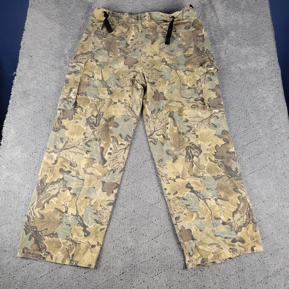 Ranger Camo Cargo Pants Mens 40 Straight Leg Relaxed Fit Hunting Outdoors